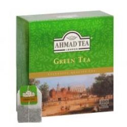 Arbata AHMAD GREEN TEA 100vnt